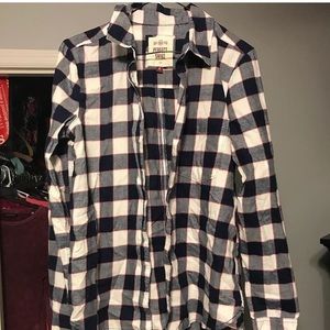 Flannel tee